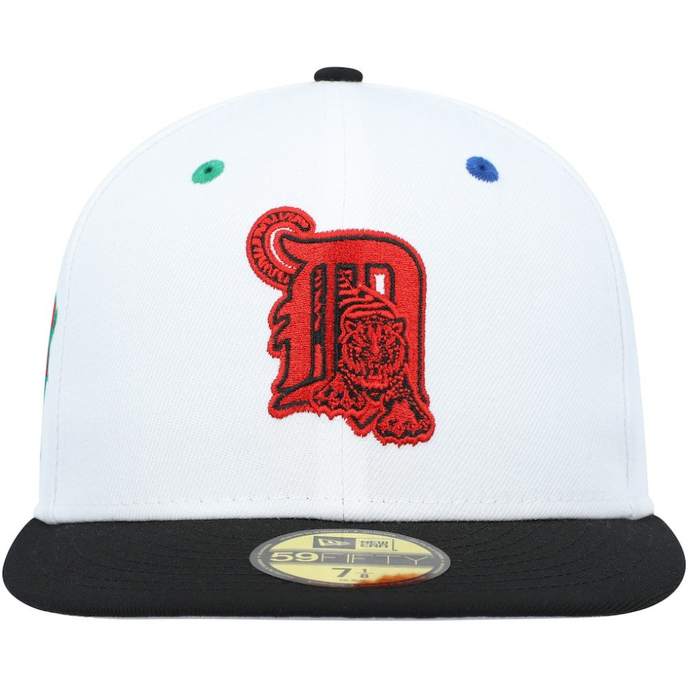 Detroit Tigers 2005 MLB All-Star Game Primary Eye 59FIFTY Fitted Hat - White/Black | New Era