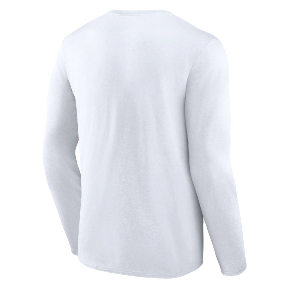 Los Angeles Dodgers Pressbox Long Sleeve T-Shirt - White