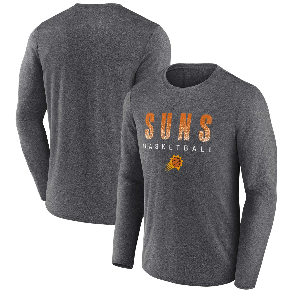 Phoenix Suns Where Legends Play Iconic Practice Long Sleeve T-Shirt - Heathered Charcoal | Fanatics on sale