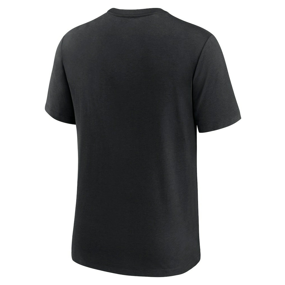 Las Vegas Raiders Wordmark Logo Tri-Blend T-Shirt - Black | Nike sale