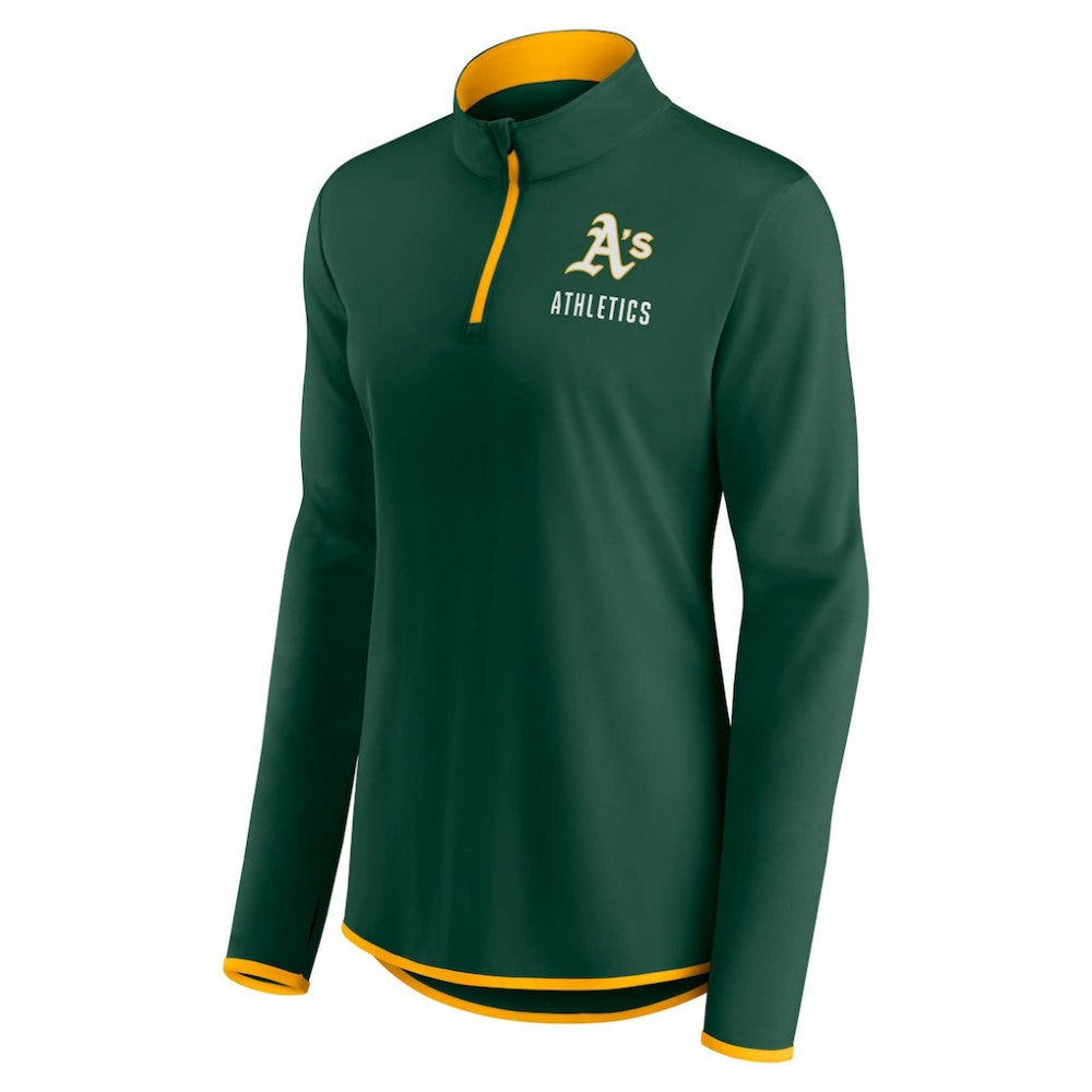 Athletics Women's Worth The Drive Quarter-Zip Jacket - Green