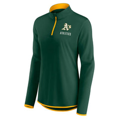 Athletics Women's Worth The Drive Quarter-Zip Jacket - Green