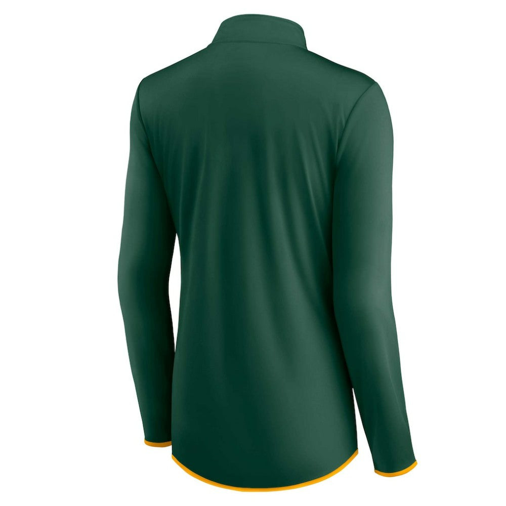 Athletics Women's Worth The Drive Quarter-Zip Jacket - Green