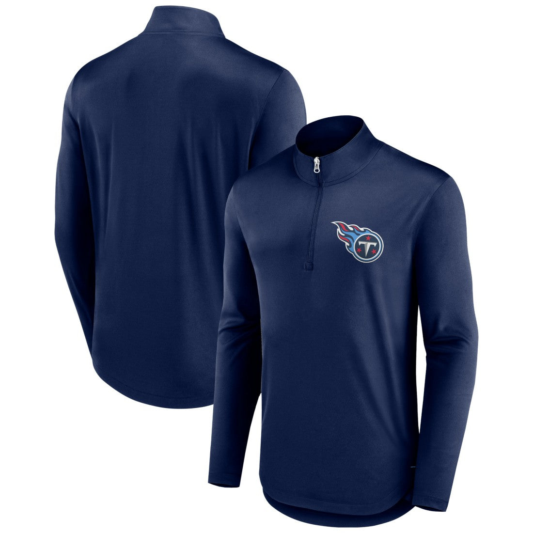 Tennessee Titans Tough Minded Quarter-Zip Top - Navy outlet