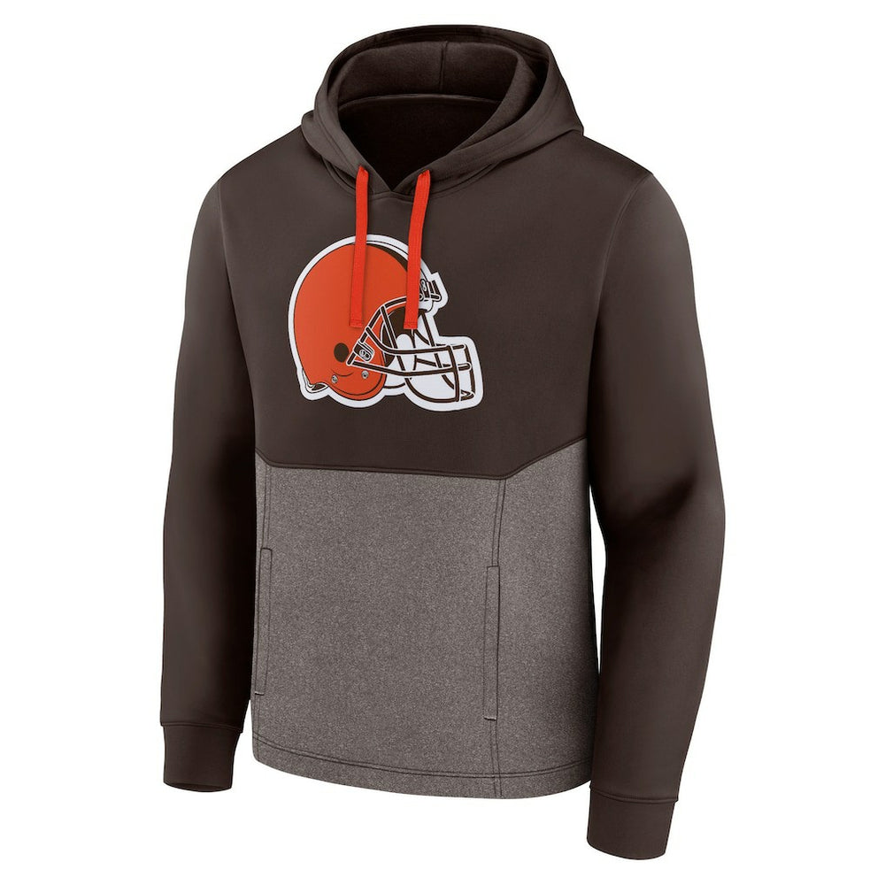 Cleveland Browns Winter Camp Pullover Hoodie - Brown outlet