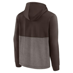 Cleveland Browns Winter Camp Pullover Hoodie - Brown outlet
