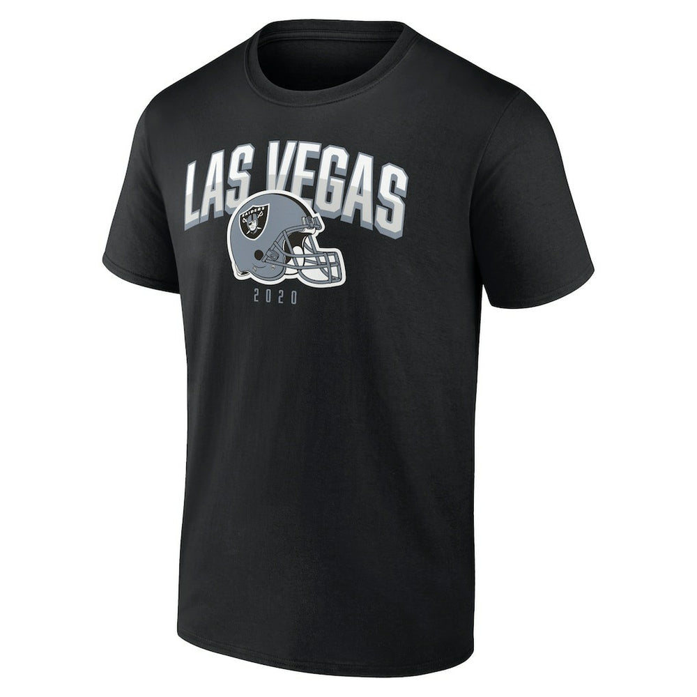Las Vegas Raiders Long and Short Sleeve Two-Pack T-Shirt - Black/White cheap