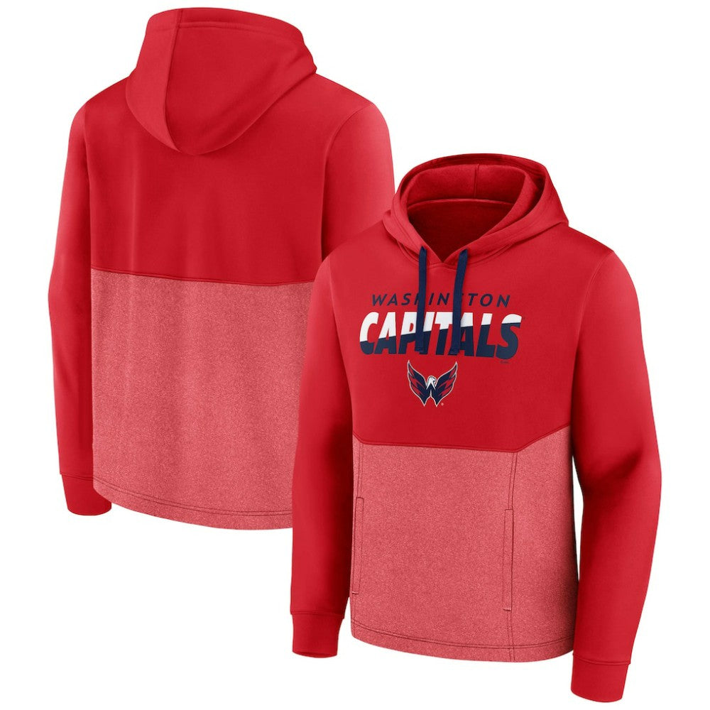 Washington Capitals Fanatics Slash Attack Pullover Hoodie Red