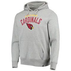 Arizona Cardinals '47 Outrush Headline Pullover Hoodie - Heathered Gray on sale
