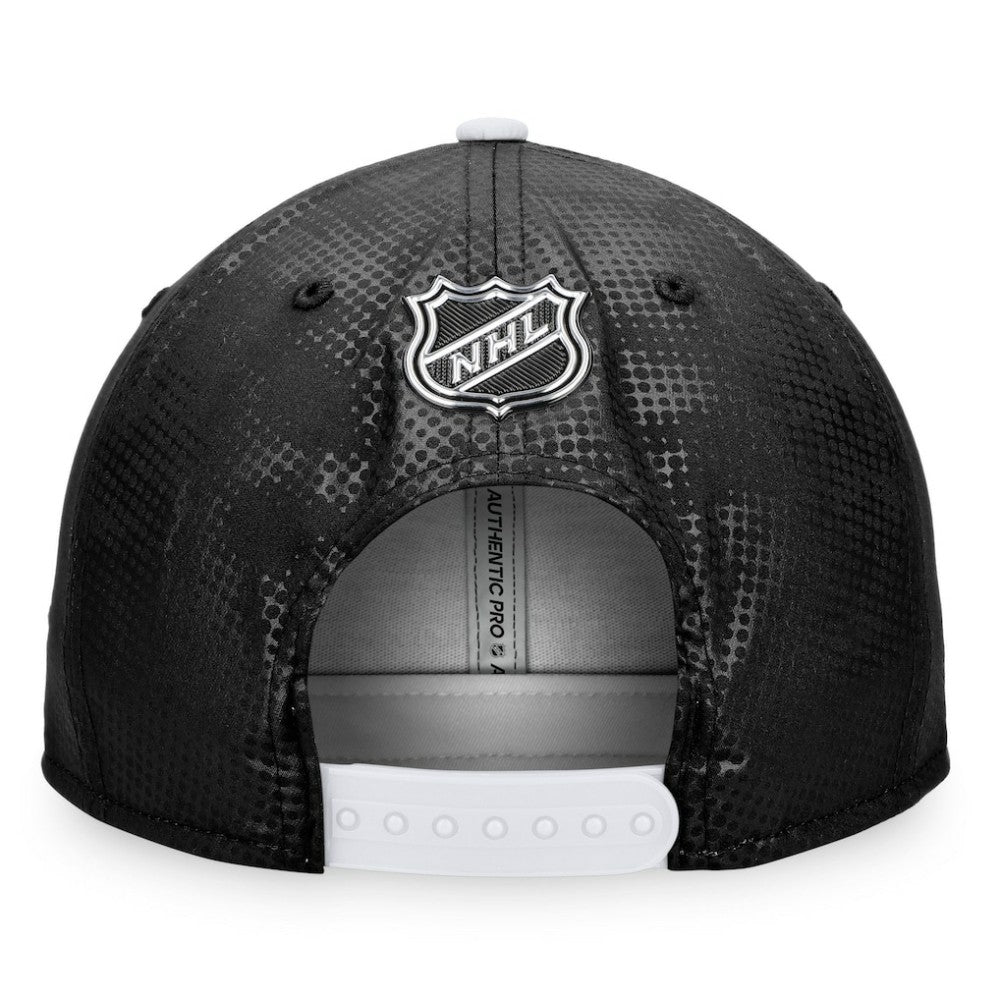 Chicago Blackhawks Fanatics Authentic Pro Alternate Logo Snapback Hat Black/White