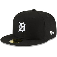 Detroit Tigers Logo 59FIFTY Fitted Hat - Black | New Era