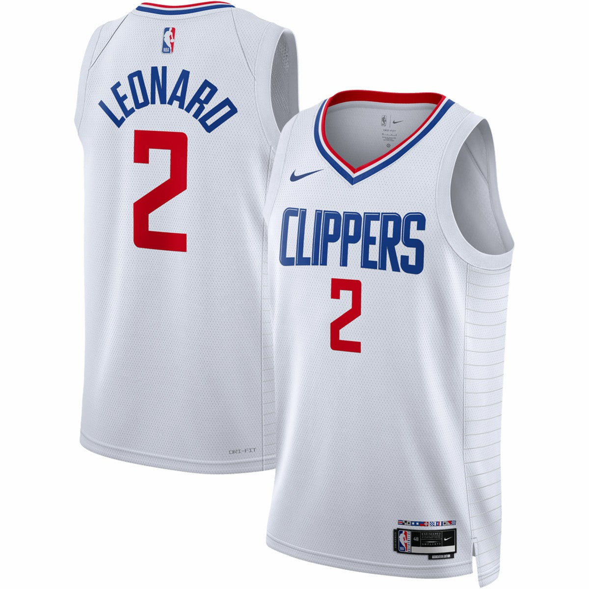 Kawhi Leonard LA Clippers Unisex Swingman Jersey - Association Edition - White | Nike shop