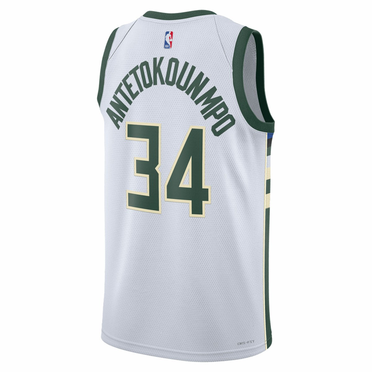 Giannis Antetokounmpo Milwaukee Bucks Unisex Swingman Jersey - Association Edition - White | Nike shop