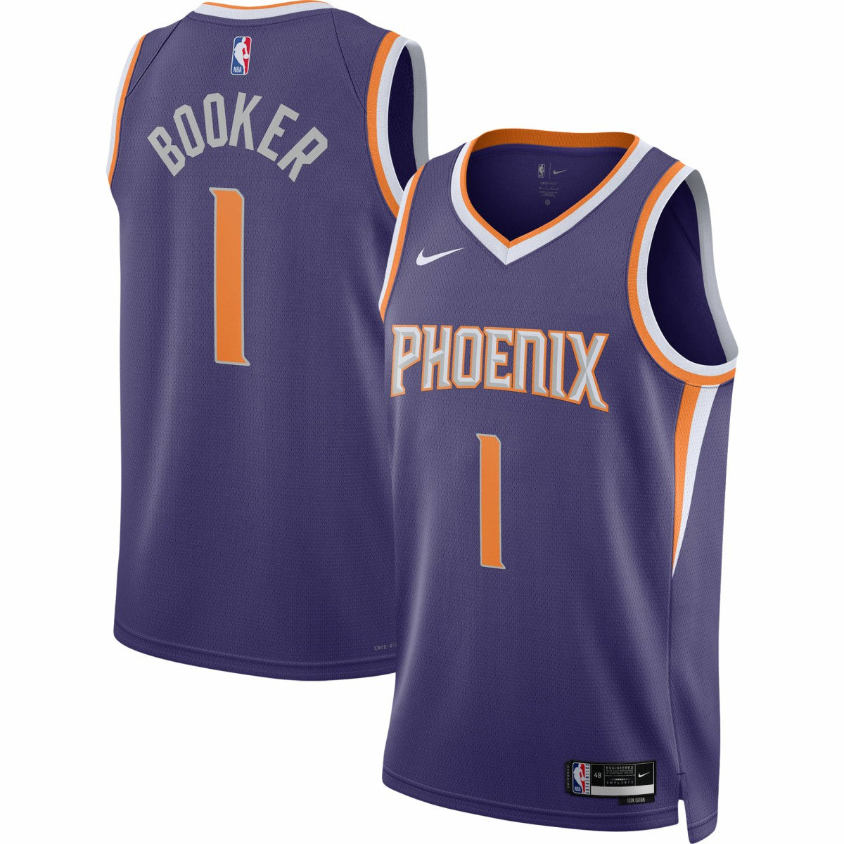 Devin Booker Phoenix Suns Unisex Swingman Jersey - Icon Edition - Purple | Nike cheap