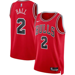 Lonzo Ball Chicago Bulls Unisex Swingman Jersey sale - Icon Editi- Red | Nike shop