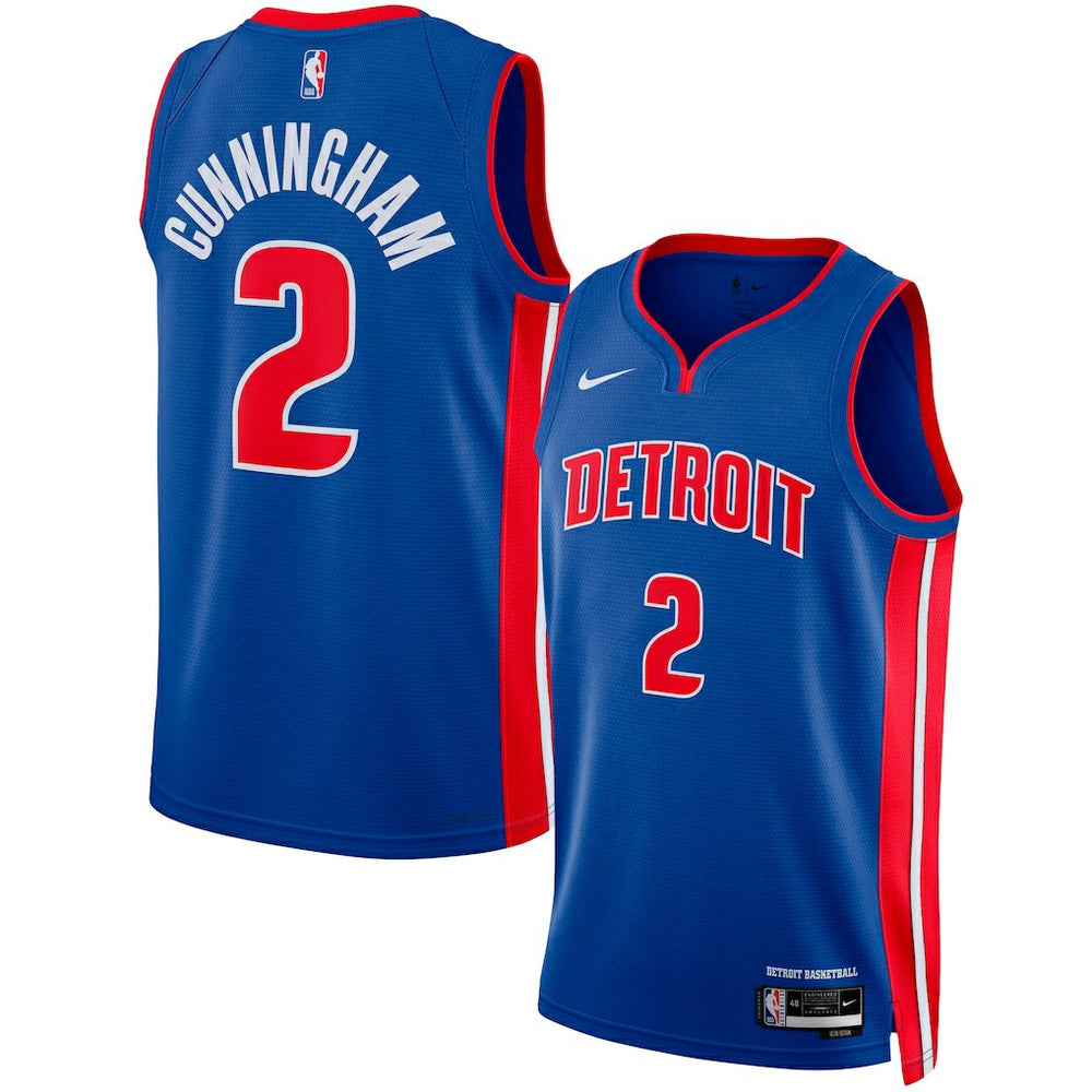 Cade Cunningham Detroit Pistons Unisex Swingman Jersey - Icon Edition - Blue | Nike discount