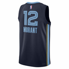 Ja Morant Memphis Grizzlies Unisex Swingman Jersey - Icon Edition - Navy | Nike for sale