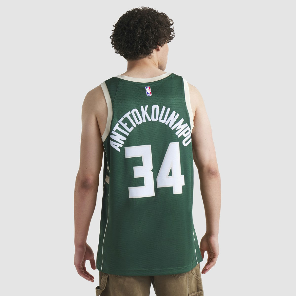 Giannis Antetokounmpo Milwaukee Bucks Unisex Swingman Jersey - Icon Edition - Hunter Green | Nike online