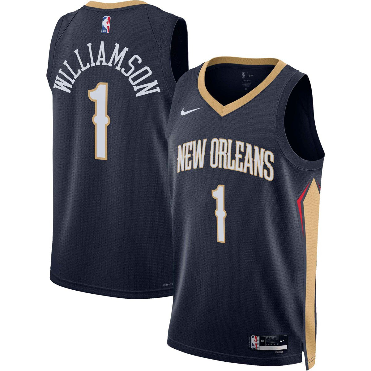 Zion Williamson New Orleans Pelicans Unisex Swingman Jersey - Icon Edition - Navy | Nike for sale