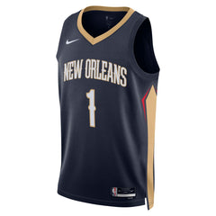 Zion Williamson New Orleans Pelicans Unisex Swingman Jersey - Icon Edition - Navy | Nike for sale