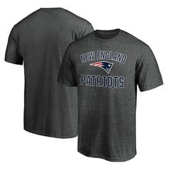 New England Patriots Victory Arch T-Shirt - Heather Charcoal discount