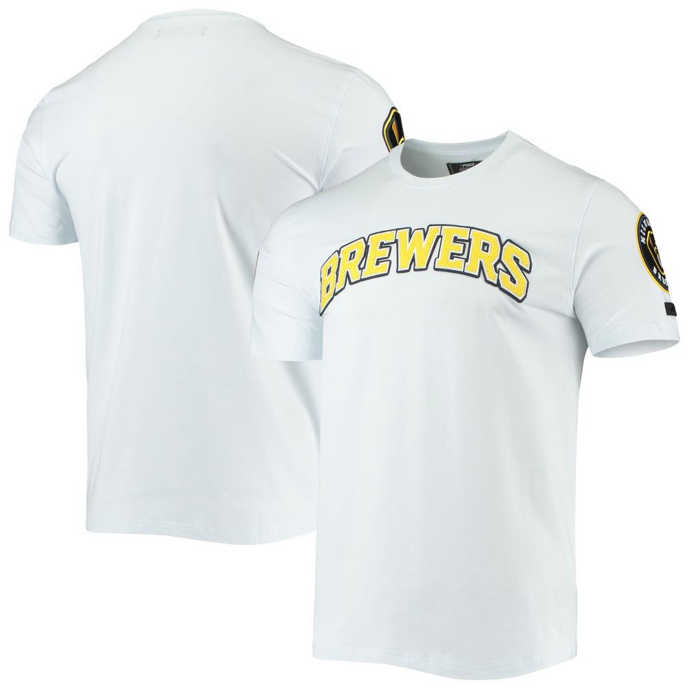Milwaukee Brewers Pro Standard Team Logo T-Shirt - White