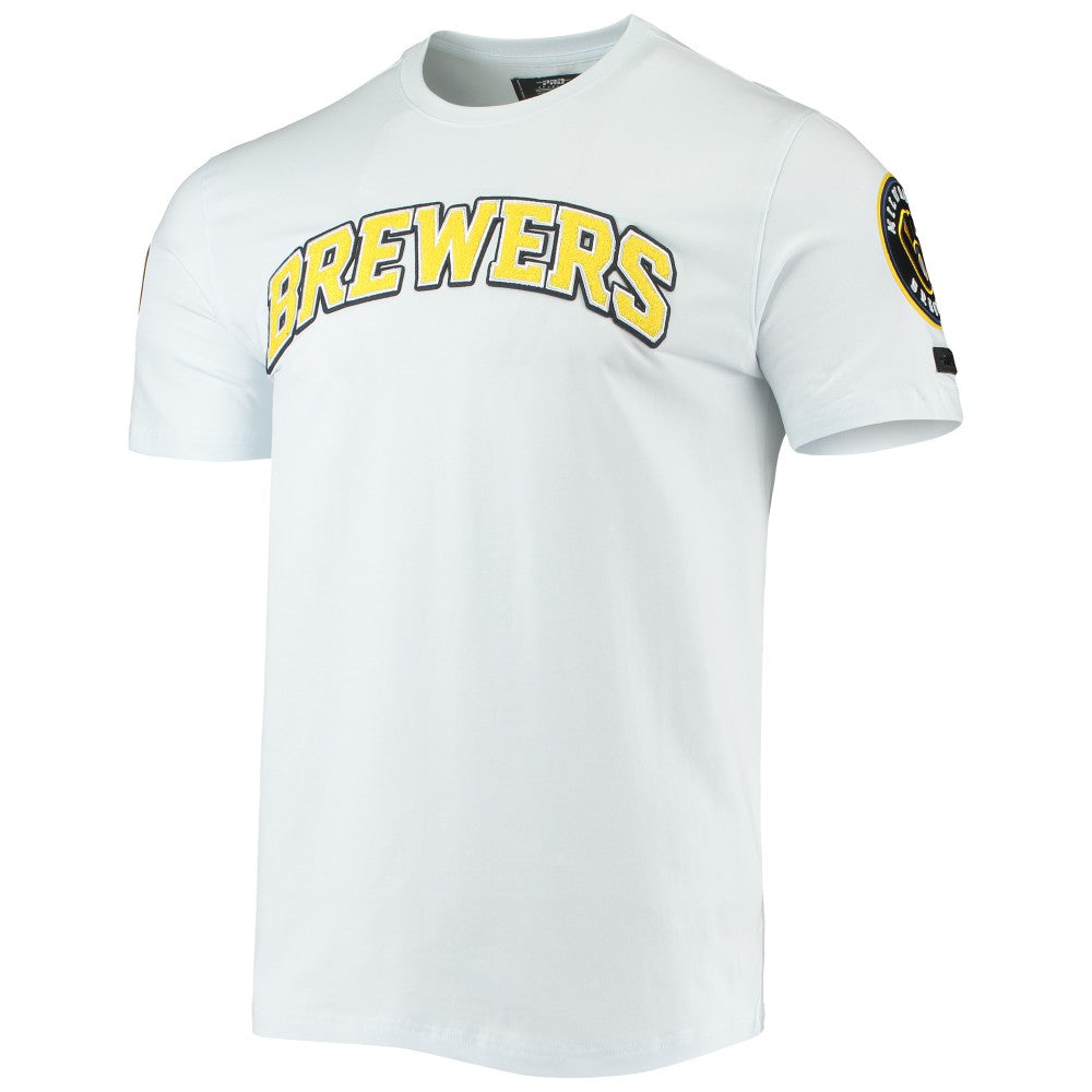 Milwaukee Brewers Pro Standard Team Logo T-Shirt - White