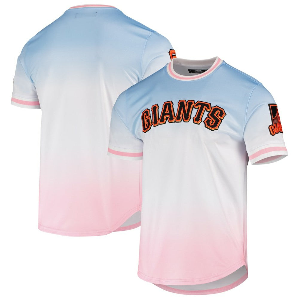 San Francisco Giants Pro Standard Ombre T-Shirt - Blue/Pink