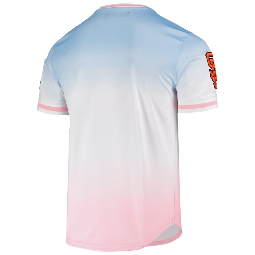 San Francisco Giants Pro Standard Ombre T-Shirt - Blue/Pink