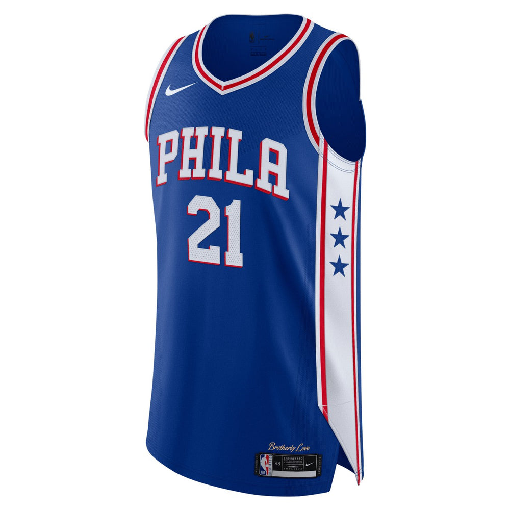 Joel Embiid Philadelphia 76ers Authentic Jersey - Icon Edition - Royal | Nike for sale