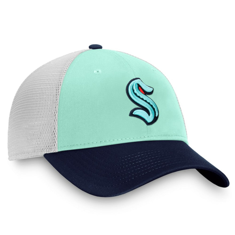 Seattle Kraken Fanatics Special Edition 2.0 Trucker Adjustable Hat Blue