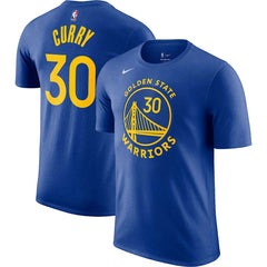 Stephen Curry Golden State Warriors Icon 2022/23 Name & Number T-Shirt sale - Royal | Nike outlet