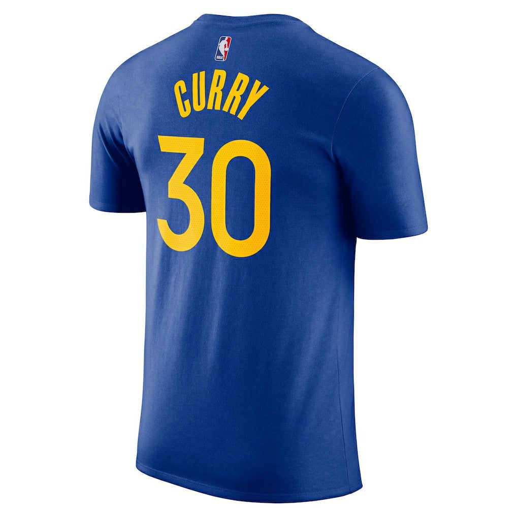 Stephen Curry Golden State Warriors Icon 2022/23 Name & Number T-Shirt sale - Royal | Nike outlet