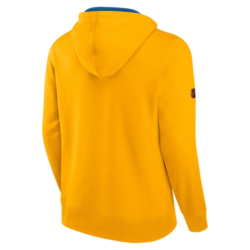 St. Louis Blues Fanatics Special Edition 2.0 Team Logo Pullover Hoodie Gold