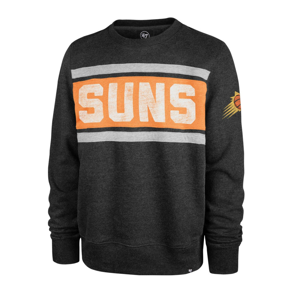 Phoenix Suns '47 Tribeca Emerson Pullover Sweatshirt - Heather Black | 47 brand outlet