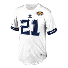 Deion Sanders Dallas Cowboys Retired Player Name & Number Mesh Top - White sale