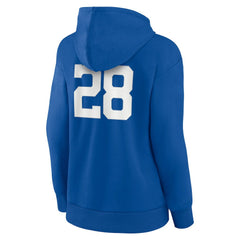 Jonathan Taylor Indianapolis Colts Women's Player Icon Name & Number V-Neck Pullover Hoodie - Royal outlet