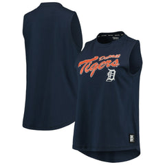 Detroit Tigers DKNY Sport Women's Marcie Tank Top - Navy