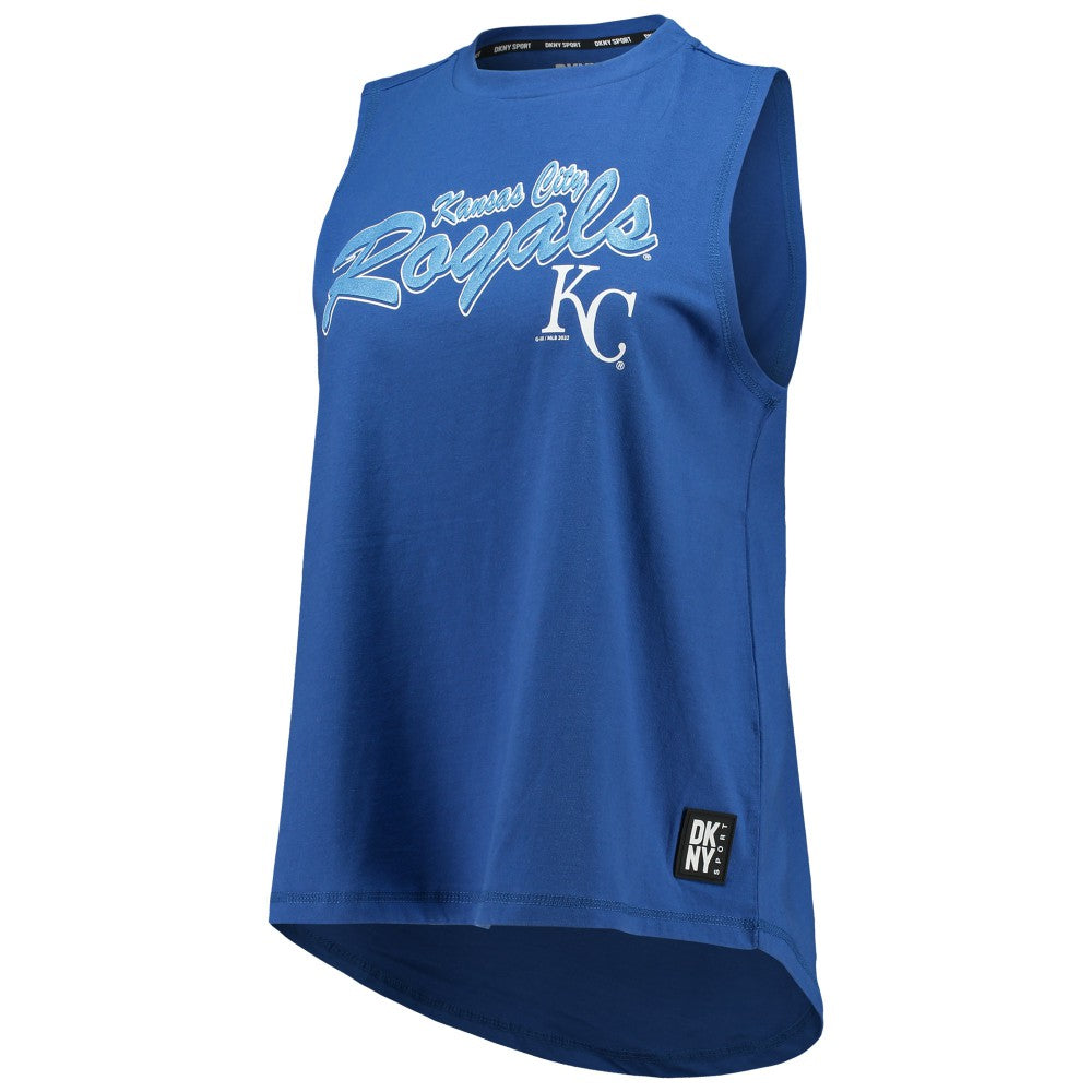 Kansas City Royals DKNY Sport Women's Marcie Tank Top - Royal