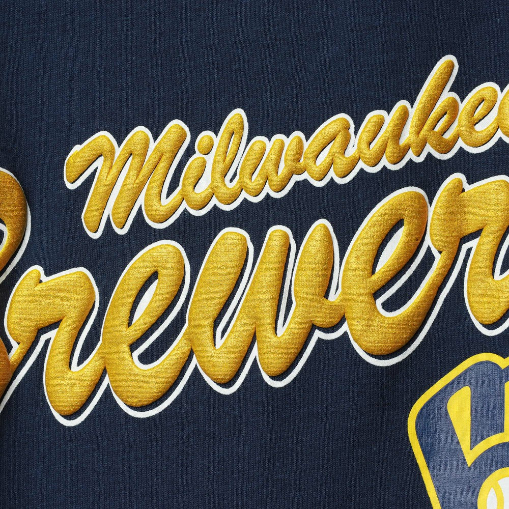 Milwaukee Brewers DKNY Sport Women's Marcie Tank Top - Navy
