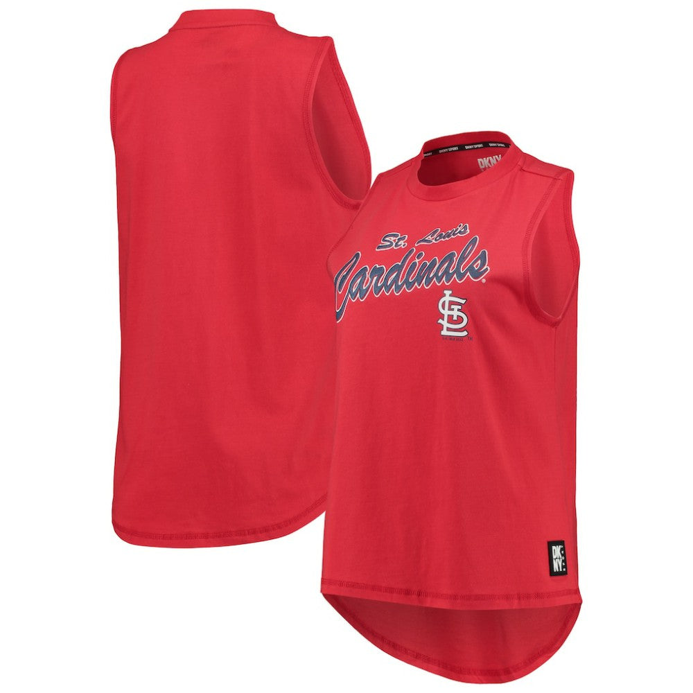 St. Louis Cardinals DKNY Sport Women's Marcie Tank Top - Red