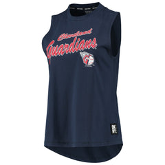 Cleveland Guardians DKNY Sport Women's Marcie Tank Top - Navy