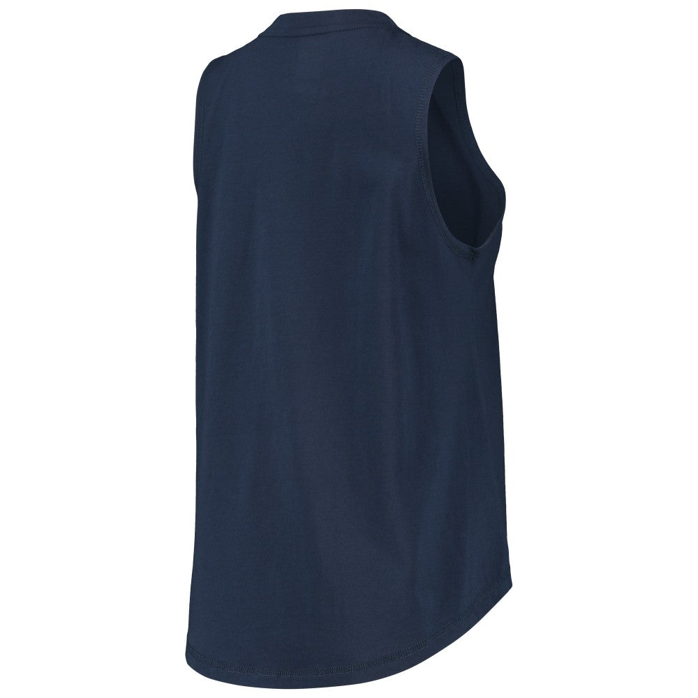 Cleveland Guardians DKNY Sport Women's Marcie Tank Top - Navy