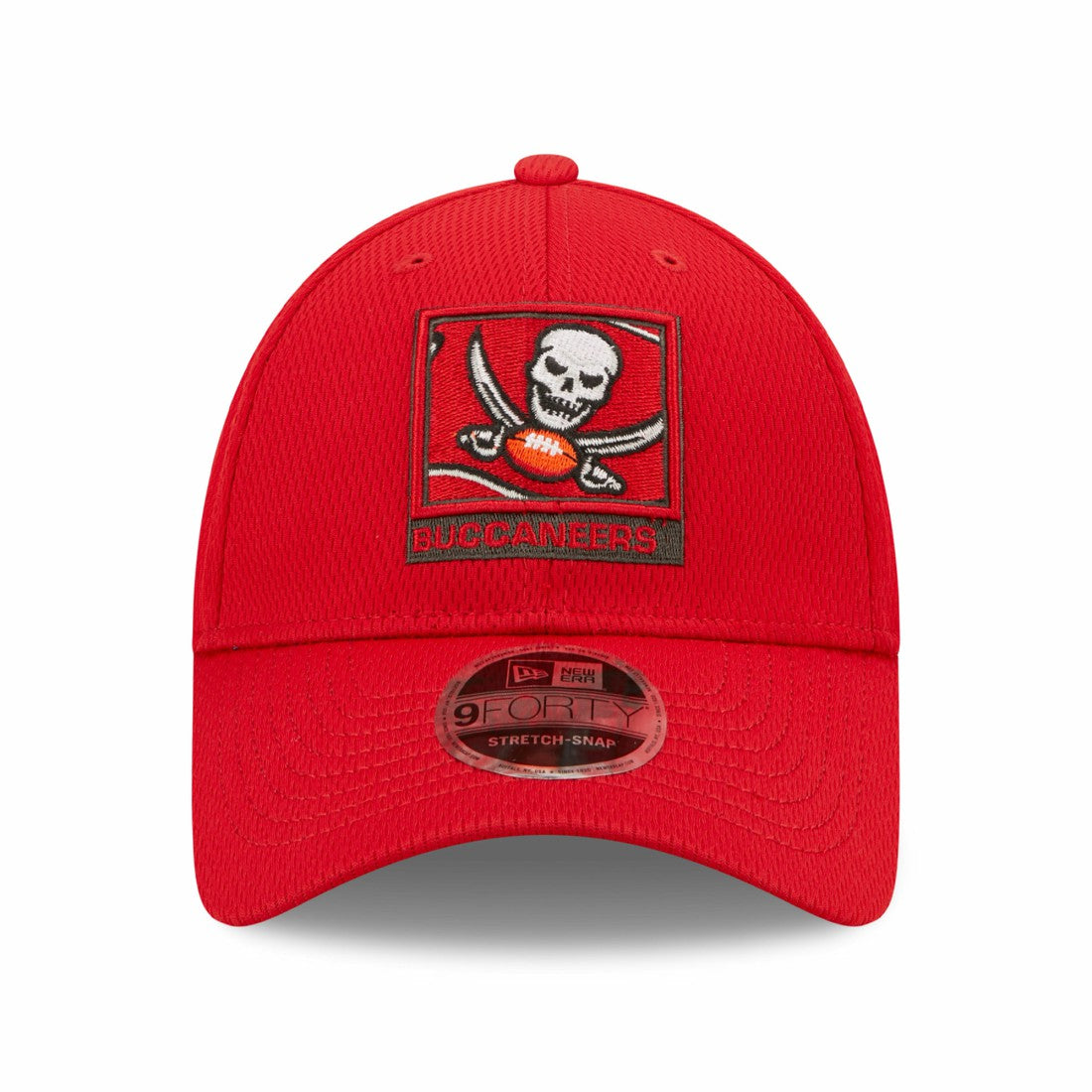 Tampa Bay Buccaneers New Era Framed AF 9FORTY Snapback Hat - Red cheap