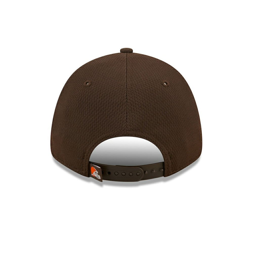 Cleveland Browns New Era Framed AF 9FORTY Snapback Hat - Brown sale