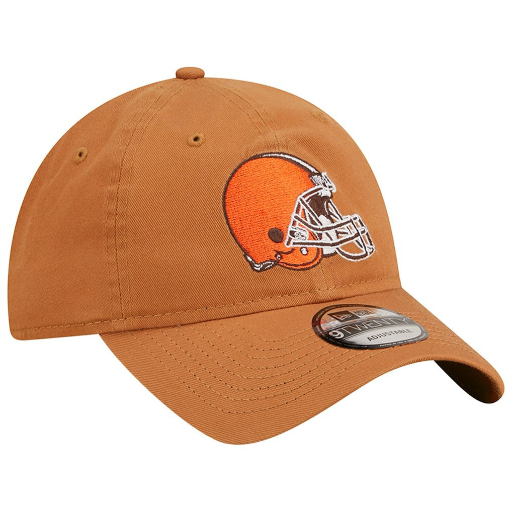 Cleveland Browns New Era Core Classic 2.0 9TWENTY Adjustable Hat - Brown cheap