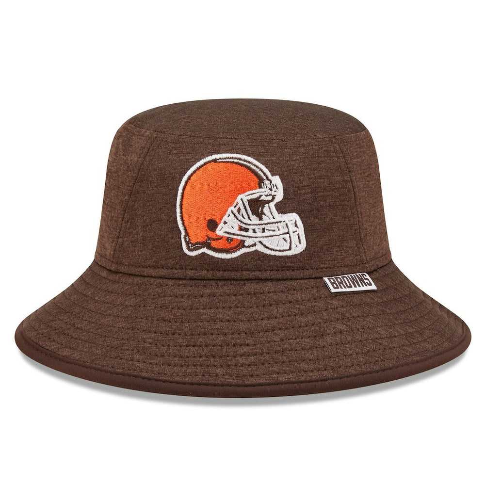 Cleveland Browns New Era Bucket Hat - Heather Brown discount
