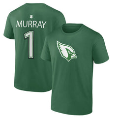 Kyler Murray Arizona Cardinals St. Patrick's Day Icon Player T-Shirt - Green online