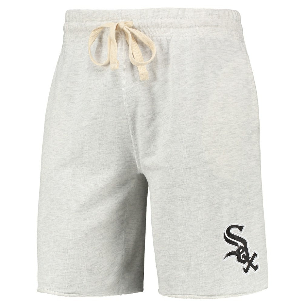 Chicago White Sox Concepts Sport Mainstream Terry Tri-Blend Shorts - Oatmeal