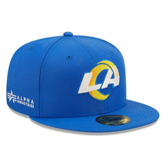 Los Angeles Rams New Era x Alpha Industries Alpha 59FIFTY Fitted Hat - Royal sale